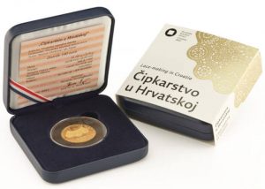 the 3 different Croatian gold coins come packaged in a box which includes a certificate of authenticity